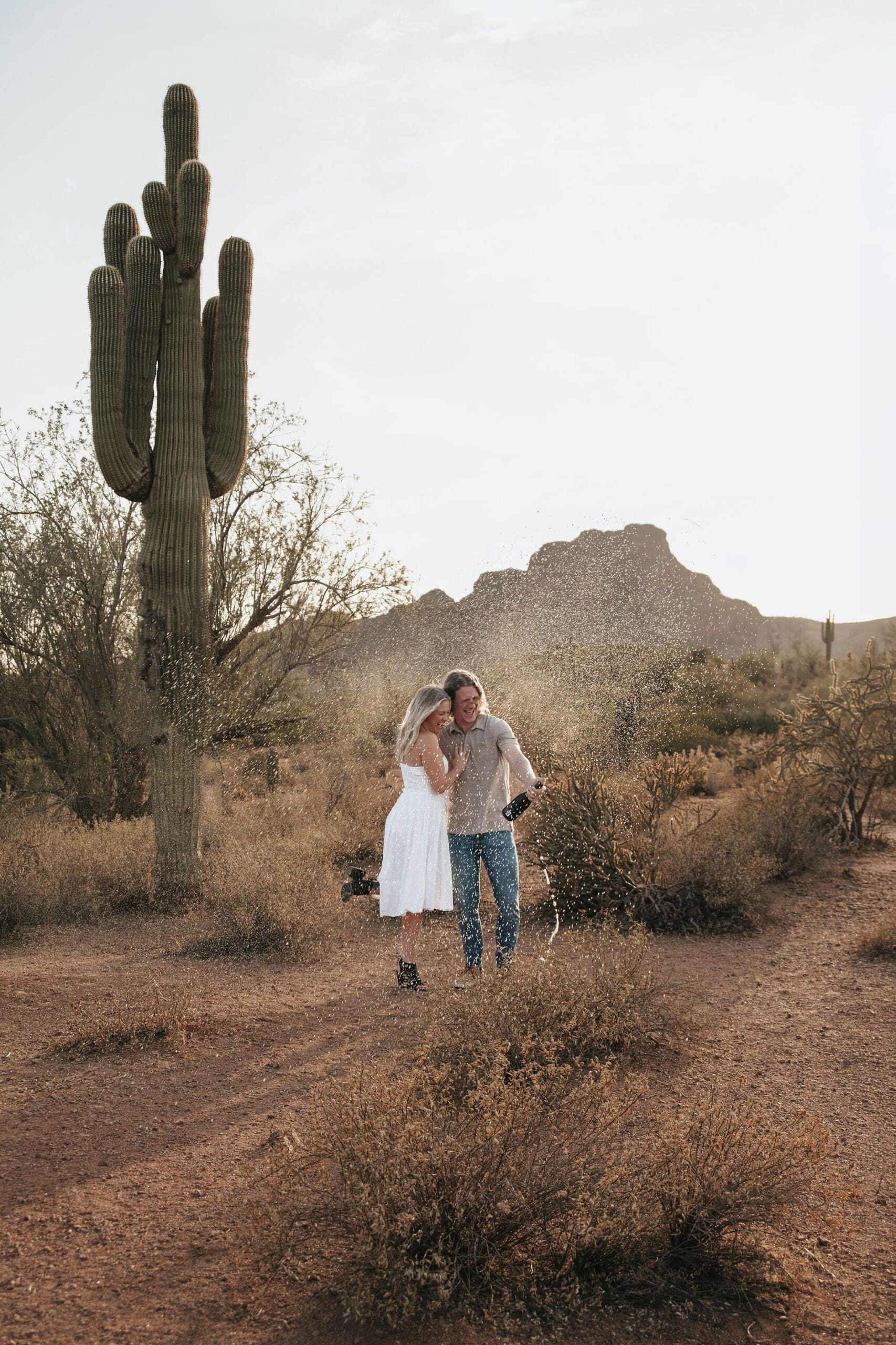 Couple at their Phon D Sutton engagement photoshoot