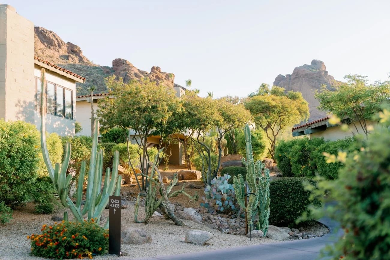 Desert setting for your wedding weekend near Scottsdale